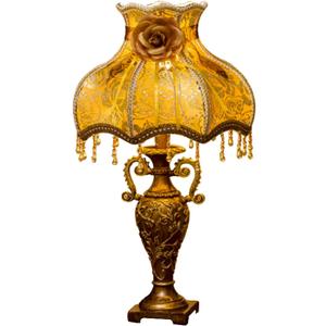 European-Style Creative Base Table Lamp, Handmade Fabric Lampshade Bedside Lamp, Warm and Romantic Bedside Lamp.(Without Bulb),Lamp b European-Style Creative Base Table Lamp, Handmade Fabric Lampshade Bedside Lamp, Warm and Romantic Bedside Lamp.(Without Bulb),Lamp b