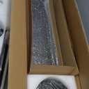 52" Wood Ceiling Fan with Lights Remote Control,Quiet DC Motor 3 Blade Ceiling Fans for Patio Living Room, Bedroom, Office,Indoor Outdoor(Black)