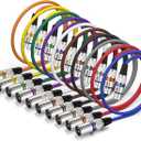 Cable 10 Pack 3 Pins Balanced XLR Microphone Cable Male to Female Suitable for Audio Mixer, Speaker Systems, Radio Station