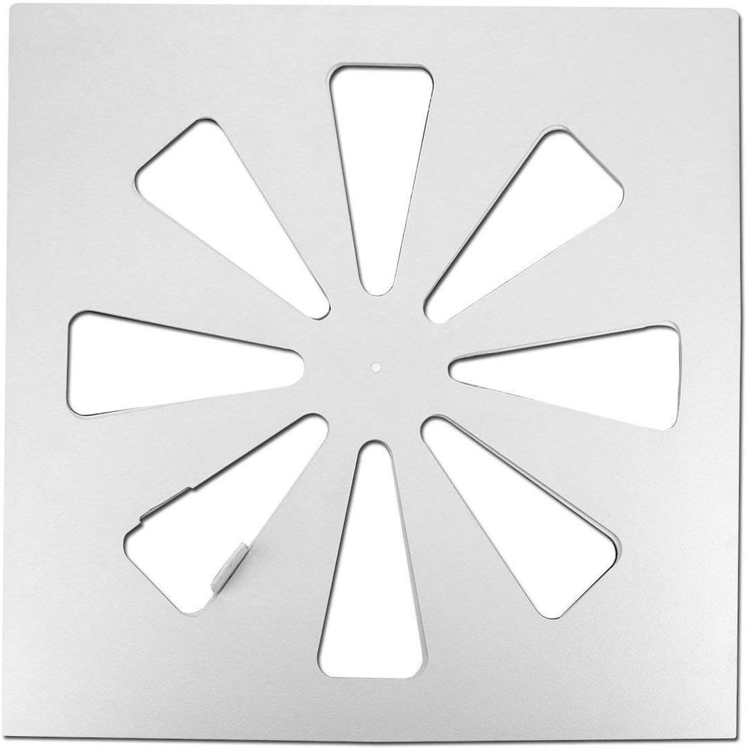 Wooden Shoe Designs Adjustable Air Conditioning Vent Cover | Air Vent Deflector for Office Ceiling AC Vents and HVAC Systems | 24 x 24