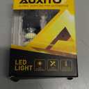 AUXITO Upgraded 7440 7443 LED Bulbs for Reverse Lights Brake Tail Lights T20 7441 7444 LED Replacement Light for Backup Tail Brake DRL Turn Signal Parking Lights, 6000K Xenon White