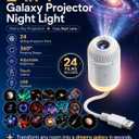 Galaxy Projector Star Sunset Lamp Space Night Light for Bedroom Aurora Planetarium De Galaxias para Habitación Mini USB Starry Sky Astronaut Fantasy Ceiling Wall LED Moon Nightlights Decor
