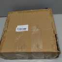 Plant Stand Indoor Outdoor, Wooden plant Stool, Mid Century Plant Stand for Indoor Plants, Wood Modern Plant Holder Rattan Flower, Low Short Boho Rustic Planter Stand Fit 5-15 Inch Pot(M) (Dark Brown)