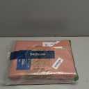 Bedsure Pink Clay Duvet Cover Queen Size - 3 Pieces Prewashed Cotton-Like Extra Soft Bedding Set, Includes 1 Duvet Cover 90x90 Inches with Zipper Closure & 2 Pillow Shams, Comforter Not Included