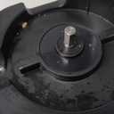 AMZCHEF Cold Press Juicer, Juicers Machines - 5.2" Masticating Juicer for Whole Fruits & Vegetables, Stainless Steel Easy to Clean, Large Auger, Triple Strainers, Silver