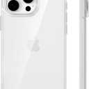 TORRAS Crystal Clear for iPhone 15 Pro Max Case, [Anti-Yellowing][Military-Grade Protection], Slim Transparent Anti-Scratch Back, Soft Bumper, Non-Slip Protective Phone Cover, Clear