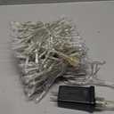 Christmas Ice Lights Outdoor, Cold White 99FT 1206 LED 8 Modes Plug in Xmas Tree Decorations Twinkle Fairy Light String with Remote Timer Memory for Roofline Yard Party Wedding Camping Decor