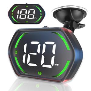 SinoTrack Universal GPS Speedometer, Car HUD Display with Large Screen & Speed Alarm | Heads-Up Display for All Vehicles Overspeed Warning Night Mode, Real-Time Speed Tracking