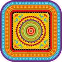 CC HOME 88PCS Mexican Fiesta Birthday Paper Plates Napkins Mexico Cactus Colorful Disposable Tableware Set Party Supplies Cinco De Mayo Theme Dinnerware Sets Serves 24 Guests