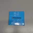 Rolled Leather Dog Collar Soft Round Collars, ID Tag for Small Medium Large Dogs (11-14 inch, Imperial Red)