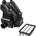 Air Filter Intake Box Housing Compatible with Honda Civic 2016-2021 1.5L Engine Replace 17201-5AA-A0 17220-5AA-A00 Air Cleaner Body with Filter