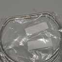 PATIKIL 2 Pcs D Shape Binder Ring, 7.2 Inch Loose Leaf Book Binder Metal Rings Washi Tape Organizer for Index Card Home Office Key Photos DIY Paper Receipts Storage Craft Supplies