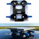 AntenaFix Starlink Mini Mount | Low-Profile Suction Cup Mount for Dish | Secure Mounting Kit for RVs, Vans, Boats, and Vehicles | Weather-Resistant and Durable