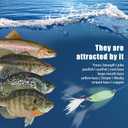 3 x Casting Fishing Spoons Lures Saltwater Jigging Spoons Fishing Tackle Bait with Treble Hooks Hard Metal Spoon Lures for Salmon Bass (10g)