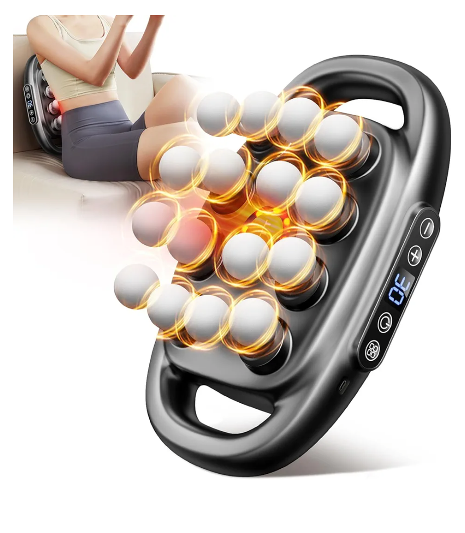 VTT 16-Head Massage Gun Set, Deep Tissue Percussion Massager with 3 Modes & 30 Intensities,Quiet Muscle Massage Gun for Back,Shoulders, Legs, Foot, Body Muscle Pain Relief