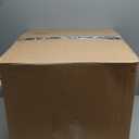 20" Round Bar Stool Cushion, Linen Fabric and Thick Padding, Comfortable Sitting for Round Wooden/Metal Stools Blue, Set of 4