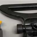 Melnor 65003-AMZ Mini Oscillating Sprinkler with Product Adapter Watering Set, On Base, Black, Yellow