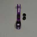 VIZPET LED Dog Collar, Light Up Dog Collar Adjustable USB Rechargeable Super Bright Safety Light Glowing Collars for Dogs (Purple, Large[18.89-23.62 inch/48-60cm])