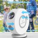 Bubble Machine for Kids Toddlers, 90 360 Rotatable Automatic Bubble Blower 4000+ Bubbles/Min, Bubble Maker for 3 4 5 6 7 8 Year Old, Easter Christmas Birthday Outdoor Wedding Party Gifts, Medium to Large