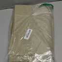 AVKA Studio 100% Cotton Ribbed Placemats - Set of 6-13 x 19 Inches - Beige - Everyday Cloth Table Mats - Thick Construction, Washable & Reusable Cloth Place Mats