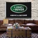 Kasflag Land Flag Rover Banner (3x5 Feet/HD Printing/ 150D Polyster) Dorm Garage Decor Man Cave