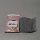 Jawline Shaper Chin Strap for Sleeping, Reusable V-Line Mask for Women Face Lifting Made w/Electric-Hot-Press Tech for Skin-Friendly & Breathable Cooling Fabric (Black, M)