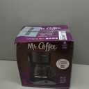 Mr. Coffee Black Coffee Maker, 12 Cups, with Auto Pause and Glass Carafe, Perfect for Home and Office Use