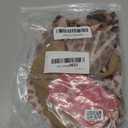 Verdusa Women's Cheetah Floral Ruffle Tube Top Y2K Strapless Backless Fitted Tops, S/M