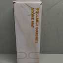 Large Stone Dish Drying Mat for Kitchen Counter, 23"15" Collapsible Quick Drying Stone Mat, Super Absorbent, Non-Slip Diatomaceous Earth Dish Drying Mats for Bottles Cups, Match Any Countertop (Dark Gray)