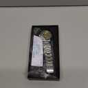 MASTOP Women's Watches Automatic Steampunk Self Winding Mechanical Silver Bracelet Ladies Skeleton Wrist Watch (Gold)