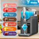 Slushie Maker Black Big Ice Machine, 86oz Liquid Capacity Frozen Drink Makers Home