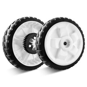 Replacement 115-4695 Wheels Compatible with Toro Lawn Mower - 8" Back Drive Wheel Plastic Gear Assebmly Compatible with Toro 20332 20333 20334 22" Recycler Lawn Mower, 2 Pack