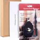 Hicarer Quartz Pendulum Trigger Clock Movement Chime Westminster Melody Mechanism Clock Kit with 3 Pairs of Hands