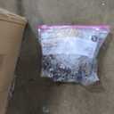 IDEALHOUSE White Vanity Desk with LED Lighted Mirror & Power Outlet, Makeup Vanity with Drawers & Cabinet & Chair, Vanity Table Set for Bedroom