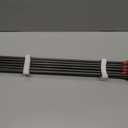 Archery Carbon Arrows 400 Spine with 4 Real Feather Fletching 100 Grain Points for Compound Recurve Longbow (12 Pack), 31 Inch Arrows