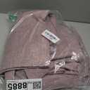 NICETOWN Chaise Mauve Vintage Linen 100% Blackout Curtains for Living Room, Thermal Insulated Curtains 84" Long, 52" Wide Per Panel, Set of 2, Noise Reducing Window Treatment Drapes for Hall Room