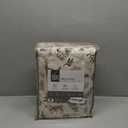 Sleep Philosophy True North 100% Cotton Flannel Sheets Twin Size, Cozy Flannel Sheet Set Brushed for Extra Softness, Heavyweight Novelty Print Warm Flannel Bedding Set, Tan Woodland Winter 3 Piece