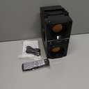 Bluetooth Speaker, 40W (60W Peak) Portable Wireless Speaker with Colorful Lights, Double Subwoofer Heavy Bass, FM Radio, MP3 Player, Bluetooth 5.0, Loud Stereo speakers for Home Outdoor Party Camping