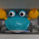 control future Crawling Crab Baby Toy - Infant Tummy Time Toys 3 4 5 6 7 8 9 10 11 12 Babies Boy 3-6 6-12 Learning Crawl 9-12 12-18 Walking Toddler 36 Months Old Music Development 1st Birthday Gifts (Green)