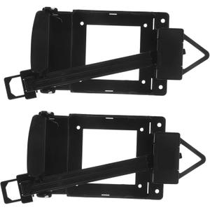 jojofuny Pendulum Clock Movement, 2Pcs Heavy Duty Pendulum Drive Unit Quartz Drive Unit Pendulum Drive Movement Case Plastic Clock Shell