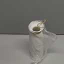 White Ceramic Vase-Flower Vase Dried Flower Vase for Modern Home Decor, Fit for Foyer Living Room Fireplace Bedroom Kitchen,Decent Gift, 8.27" H