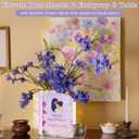 3D Puzzle Vase for Adults Kids, 120 Pcs Puzzle Book Vase for Flowers, Arts and Crafts for Kids 4-6, Adults, Girls, Cute Unique Vases, Books Lover Gifts for Women(Pride Prejudice)