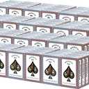Regal Games [144 Decks] Rockets Bulk Playing Cards Set for Adults & Professionals - 310 GSM Linen Finish - Poker Cards for Blackjack, Euchre, Canasta - Casino Grade, Travel & Game Night Cards (Premium 144 Pack)