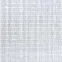 Hand-Tufted 100% Wool Area Rug Unique Modern Geometric Grid Pattern, Soft Plush Textured Carpet for Living Room, Bedroom, Dining Room & Entryway (Blue, 120 In x 96 In)