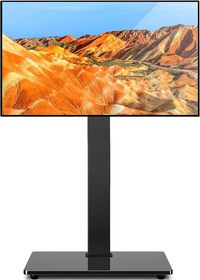TAVR Swivel Floor TV Stand Base for 32-75 Inch TVs up to 110 lbs