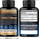 Alpha Lipoic Acid 600mg - ALA Supplement Antioxidant for Nerve, Energy & Metabolism Support - Extra Strength with Benfotiamine, B1 & B12 - Lab Tested, NON-GMO & Vegan - 240 Capsules, 4 Month Supply, Exp Date: 5/28