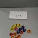 Gejoy Mini Shuffleboard Replacement Puck Tabletop Equipment Rollers Set Shuffleboard Curling Accessories