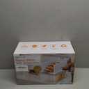 Upgrade Pull Out Bread Slicer for Homemade Bread with Bread Box, Foldable Bread Slicing Guide,Removable Cutting Board, Slice Evenly, Bread cutter slicer Suitable for Bread Making Supplies