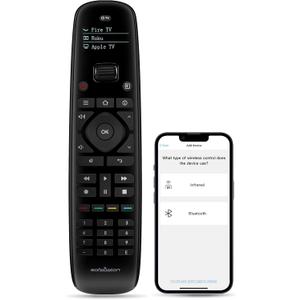 SofaBaton U2 Universal Remote Compatible with TV/DVD/STB/Projector/Blu-ray/Streaming Players, Longer Infrared Signal & Raise to Wake, All-in-One Remote Control with APP & Customizable Macro Button