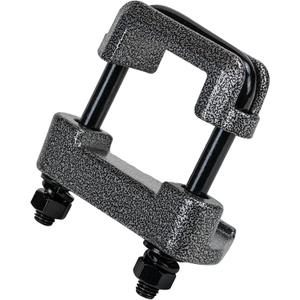 Anti Rattle Clamp Hitch Tightener, Stabilizer for 2" Trailer Hitches, Anti-Rust Triple Protective, Reduce Movement & Noise, for Bike Rack,Hitch Receiver Black Textured Powder Coat.